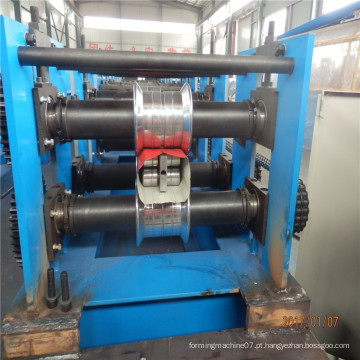 Rain gutter down pipe making machine